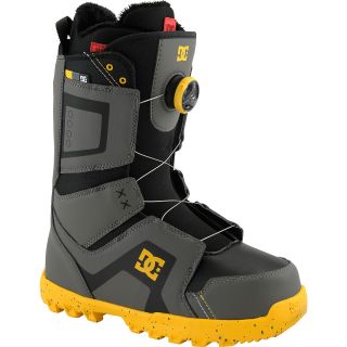 DC SHOES Mens Scout Snowboarding Boots   Size 9, Grey/yellow