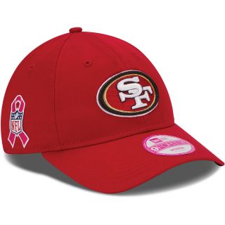 NEW ERA Womens San Francisco 49ers Breast Cancer Awareness 9FORTY Adjustable