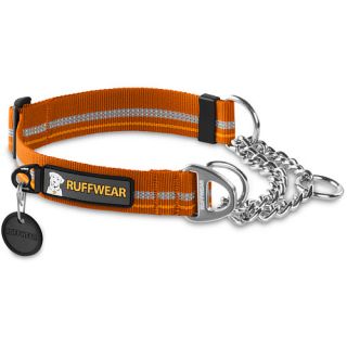Ruffwear Chain Reaction Collar   Choose Color/Size   Size Medium, Burnt Orange