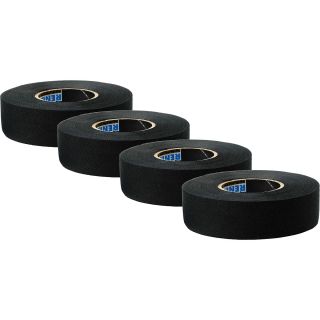 Renfrew Hockey Tape 1 x 18 yds 4 Rolls, Black