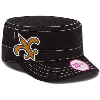 NEW ERA Womens New Orleans Saints Chic Cadet Fitted Cap, Black