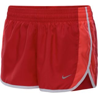 NIKE Womens Sporty 2 in 1 Running Shorts   Size Xl, Legion Red/white