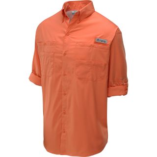 COLUMBIA Mens Tamiami II Long Sleeve Shirt   Size XLT/Extra Large Tall, Peach