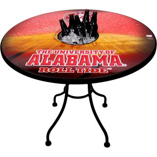 Alabama Crimson Tide Basketball 36 BucketTable with MagneticSkins