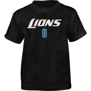NFL Team Apparel Youth Detroit Lions Matthew Stafford Primary Gear Name And