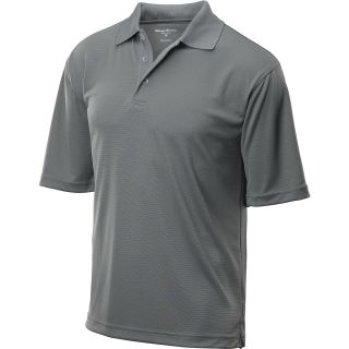 TOMMY ARMOUR Mens Solid Golf Polo   Size Medium, Grey