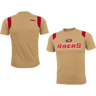 NFL Team Apparel Youth San Francisco 49ers Wordmark Short Sleeve T Shirt   Size
