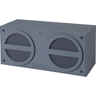 iHOME Bluetooth Rechargeable Stereo Mini Speaker, Grey