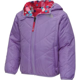 THE NORTH FACE Toddler Girls Reversible Perrito Jacket   Size 3t, Peri Purple