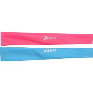 ASICS Womens Hera Headband   2 Pack, Pink