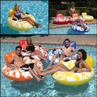 Poolmaster Day Dreamer Tube Lounge (Assorted Colors) (85649)