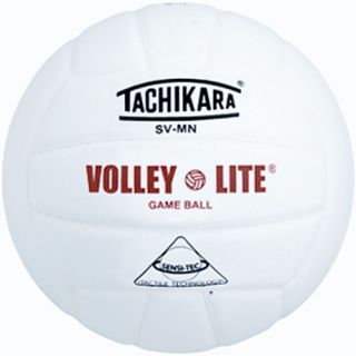 Tachikara Indoor Volleyball Lite, White (SVMN)
