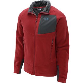 THE NORTH FACE Mens Chimborazo Full Zip Fleece   Size Xl, Biking Red/grey