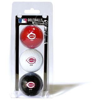 Team Golf MLB Cincinnati Reds 3 Golf Ball Pack (637556956057)