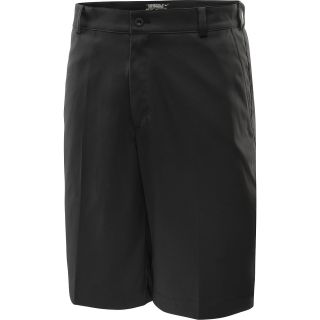 NIKE Mens Flat Front Tech Golf Shorts   Size 42, Pink Pow/black