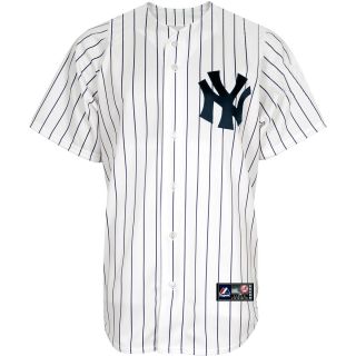 Majestic Mens New York Yankees Replica Mickey Mantle Home Jersey   Size