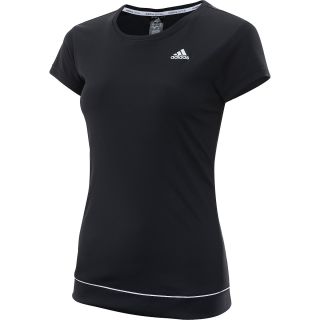 adidas Womens Sequencials Galaxy Short Sleeve Tennis T Shirt   Size XS/Extra