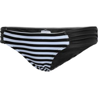 RIP CURL Womens Love N Surf Stripe Hipster Swimsuit Bottoms   Size Xl, Black