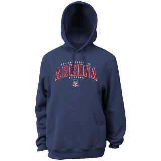 Classic Mens Arizona Wildcats Hooded Sweatshirt   Navy   Size Medium, Arizona
