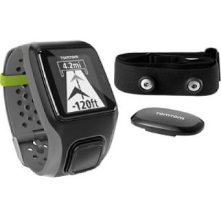 TOMTOM Multi Sport GPS Watch With Heart Rate Monitor, Grey