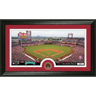 The Highland Mint Philadelphia Phillies Infield Dirt Coin Panoramic Photo Mint