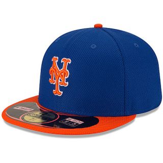 NEW ERA Mens New York Mets 2014 Diamond Era 59FIFTY Tech BP Cap   Size 7.375,