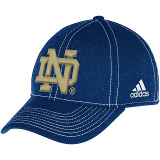 adidas Mens Notre Dame Fighting Irish Structured Fitted Flex Cap   Size L/xl