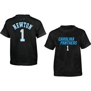NFL Team Apparel Youth Carolina Panthers Cam Newton Primary Gear Name And