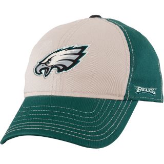 NFL Team Apparel Youth Philadelphia Eagles Vintage Slouch Adjustable Cap   Size