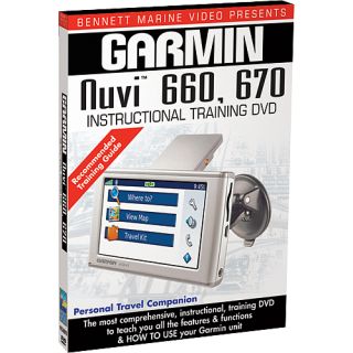 Bennett Marine Instructional DVD for the Garmin Nuvi 660 and 670 GPS (N1346DVD)
