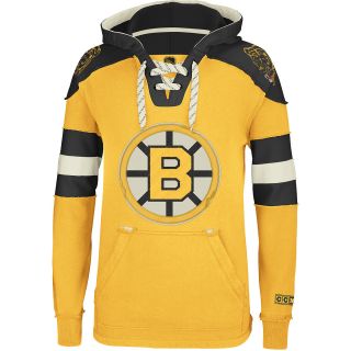 REEBOK Mens Boston Bruins Playbook Fleece Hoody   Size Xl, Gold