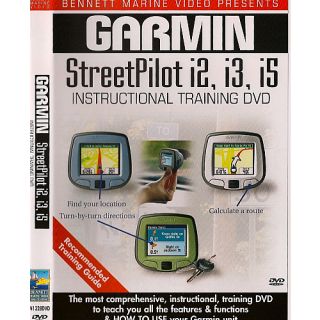 Bennett Marine Instructional DVD for the Garmin StreetPilot i2, i3 and i5