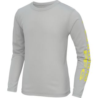 COLUMBIA Boys Adventureland Long Sleeve T Shirt   Size Medium, Cool Grey