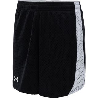 UNDER ARMOUR Womens Trophy Shorts   Size Small, Black/white/white