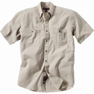 Dri Duck Brick Short Sleeve Button Down Shirt Mens   Size XL/Extra Large, Rope
