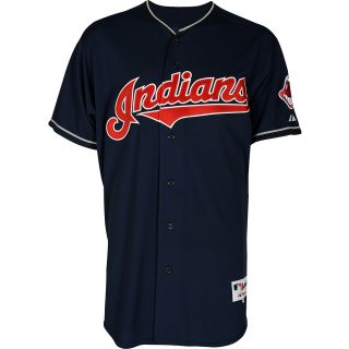 Majestic Athletic Cleveland Indians Authentic Big & Tall Alternate Navy Jersey  