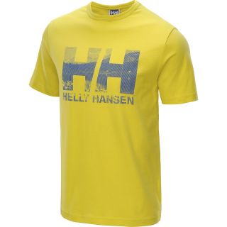 HELLY HANSEN Mens Jotun Graphic Short Sleeve T Shirt   Size Small, Yellow