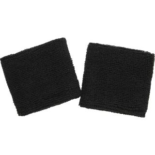 WILSON Extra Thick Wristbands, Black