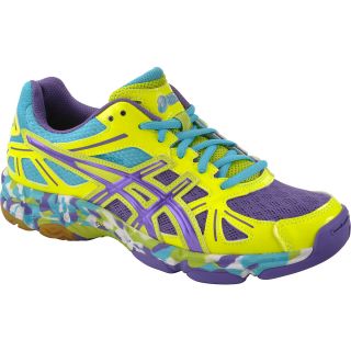 ASICS Womens GEL Flashpoint Volleyball Shoes   Size 10, Yellow/blue