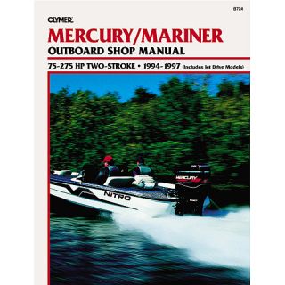 Clymer Publications Manual For Outboard 75 275 HP Boats (1219724)