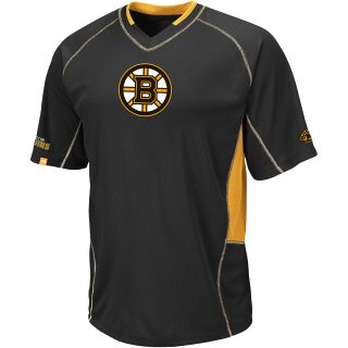 MAJESTIC ATHLETIC Mens Boston Bruins The Sweep Check Short Sleeve T Shirt  