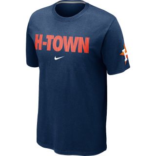 NIKE Mens Houston Astros H Town Local Short Sleeve T Shirt 12   Size Small,