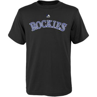 MAJESTIC ATHLETIC Youth Colorado Rockies Carlos Gonzalez Player Name And Number