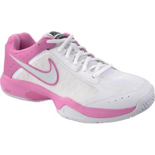 NIKE Womens Air Cage Court Tennis Shoes   Size 9.5, White/pink