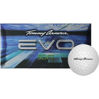 TOMMY ARMOUR Evo Soft Golf Balls   18 Pack, White