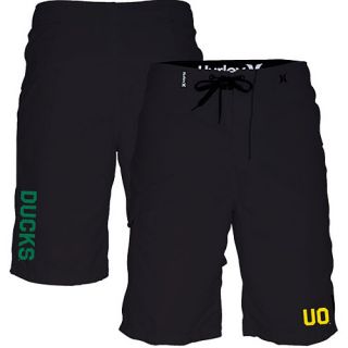 HURLEY Mens Oregon Ducks One And Only Boardshorts   Size 32, Black
