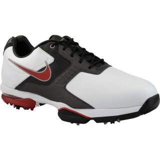 NIKE Mens Air Academy II Golf Shoes   Size 7.5 Wide, White/black/red