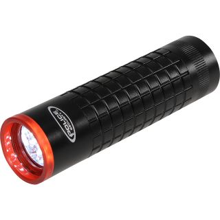 POLICE SECURITY The Scope LED Flashlights   3 Pack, Black