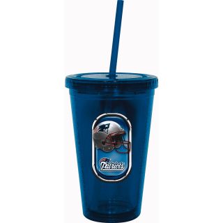 Hunter New England Patriots Team Color Specific Dual Walled BPA Free Sip N Go