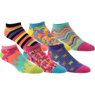 SOF SOLE Womens All Sport Lite No Show Socks   6 Pack   Size Medium, Digi
